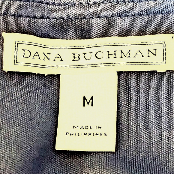 💎Like New! Gorgeous Layered, Floaty Top in Dark Blue by Dana Buchman - Picture 4 of 6